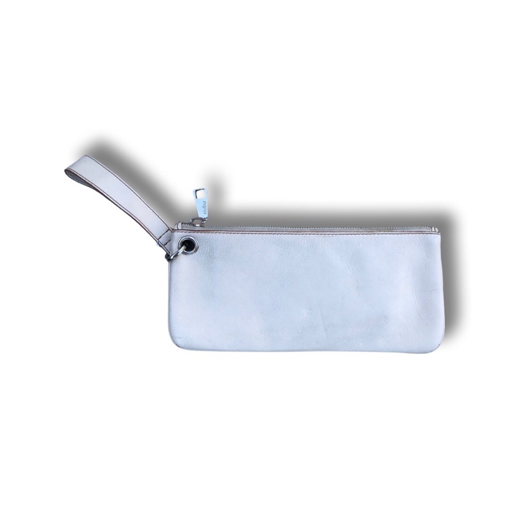 Cream HOBO clutch purse